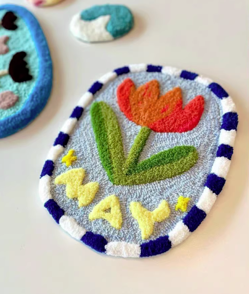 Russian Punch Embroidery: Coaster • Make-Your-Own DIY Hands-on Kit / Experience