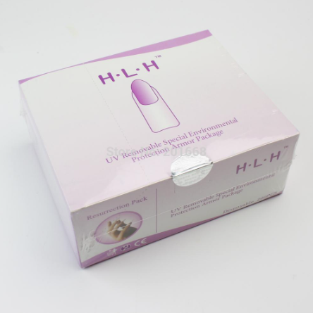 Gel Polish Remover Wraps 200pcs Nail Art Cleaner UV LED Remove Soak Off H.L.H Professional