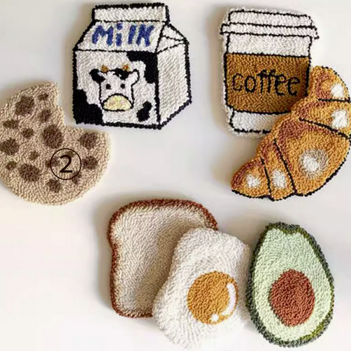 Russian Punch Embroidery: Coaster • Make-Your-Own DIY Hands-on Kit / Experience