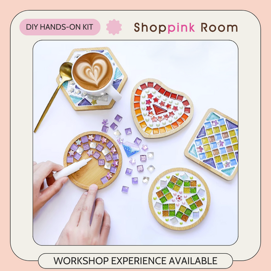 Mosaic Tiling Art: Coaster • Make-Your-Own DIY Hands-on Kit / Experience