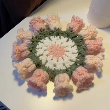 Crochet: Lily-of-the-Valley Coaster • Make-Your-Own DIY Hands-on Kit / Experience