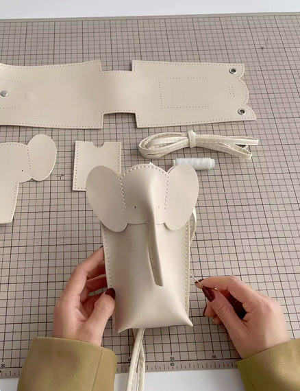Elephant Pouch • Make-Your-Own DIY Hands-on Kit / Experience